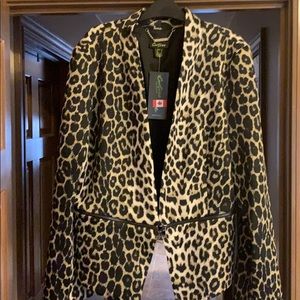 Cartise Cheeta print blazer.
